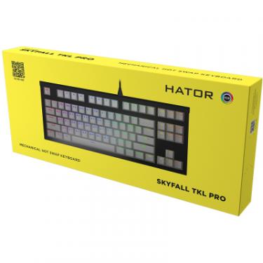 Клавиатура Hator Skyfall TKL PRO USB Yellow Фото 6