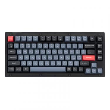 Клавиатура Keychron V1 84 Key QMK Gateron G PRO Brown Hot-Swap RGB Fro Фото