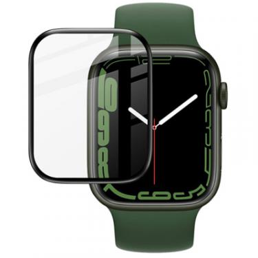 Стекло защитное Drobak Apple Watch Ultra 49mm Black Frame A+ Фото