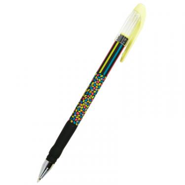 Ручка шариковая Axent Neon mosaic, синя Фото