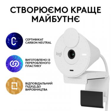 Веб-камера Logitech Brio 300 FHD White Фото 7