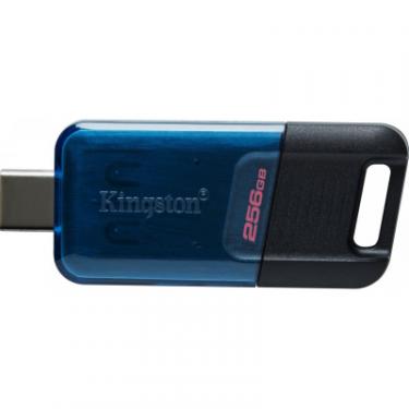 USB флеш накопитель Kingston 256 GB DataTraveler 80 M USB-C 3.2 Фото 2