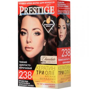 Краска для волос Vip's Prestige 238 - Темний золотисто-коричневий 115 мл Фото