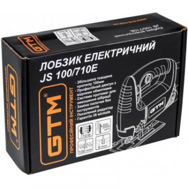 Электролобзик GTM JS100/710E 710Вт, 300-3000ход/хв, Quick Fix Фото 2