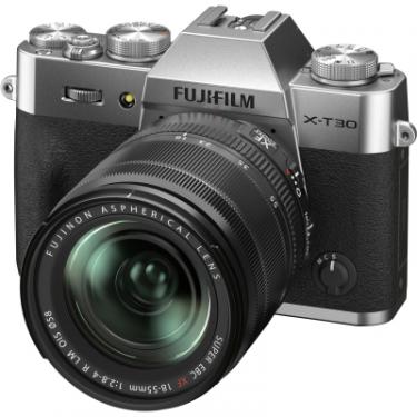 Цифровой фотоаппарат Fujifilm X-T30 II + XF 18-55mm F2.8-4.0 Kit Silver Фото 6