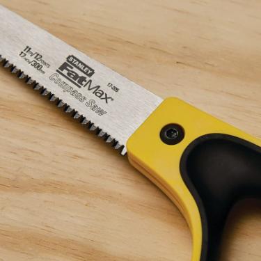 Ножовка Stanley FatMax вузька, 300мм, 11 зубів JETCUT FIN HP на дю Фото 4