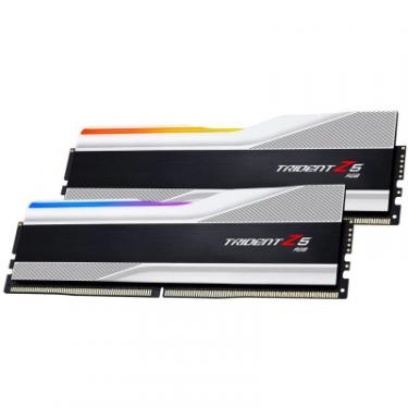 Модуль памяти для компьютера G.Skill DDR5 32GB (2x16GB) 6600 Trident Z5 RGB Silver Фото 2