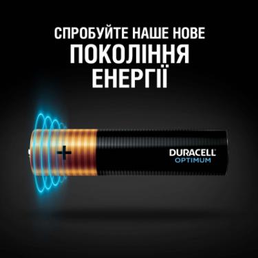 Батарейка Duracell Optimum AAA лужні 8 шт. в упаковці Фото 1