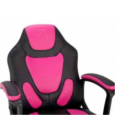 Кресло игровое GT Racer X-1414 Black/Pink Фото 5