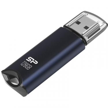 USB флеш накопитель Silicon Power USB 128GB SILICON POWER usb3.2 Marvel M02 Aluminum Фото 1