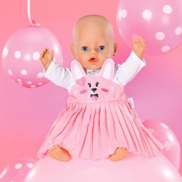 Аксессуар к кукле Zapf Одяг для ляльки Baby Born - Сукня з зайкою Фото 2