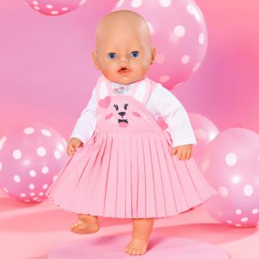 Аксессуар к кукле Zapf Одяг для ляльки Baby Born - Сукня з зайкою Фото 3