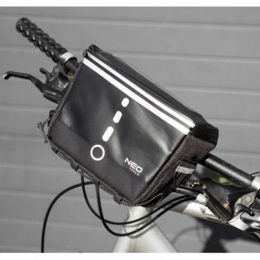 Велосумка на руль Neo Tools 600D 23 х 12 х 17 см Black Фото 2