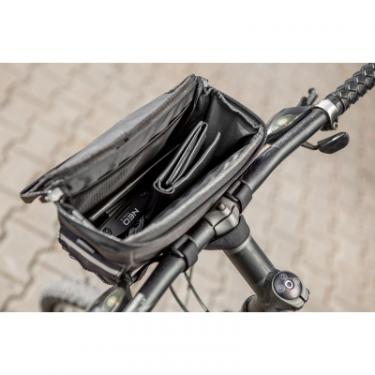 Велосумка на руль Neo Tools 600D 23 х 12 х 17 см Black Фото 4