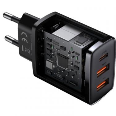 Зарядное устройство Baseus Compact Quick Charger 2U+C Фото 3