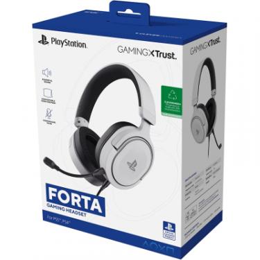 Наушники Trust GXT 498 Forta for PS5 White Фото 9