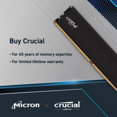 Модуль памяти для компьютера Micron DDR5 32GB (2x16GB) 5600 MHz Pro Фото 3