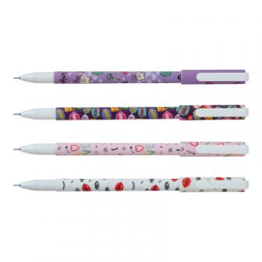 Ручка гелевая ZiBi пиши-стирай для дівчаток Синій 0.5 мм Різнобарвний Фото 1