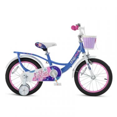 Детский велосипед Royal Baby Chipmunk Darling 18", Official UA, синій Фото