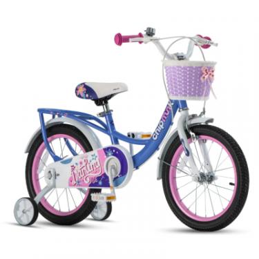 Детский велосипед Royal Baby Chipmunk Darling 18", Official UA, синій Фото 1