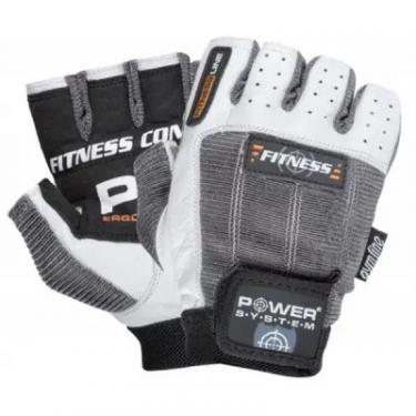 Перчатки для фитнеса Power System Fitness PS-2300 Grey/White M Фото
