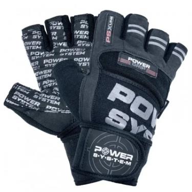 Перчатки для фитнеса Power System Power Grip PS-2800 Black XL Фото