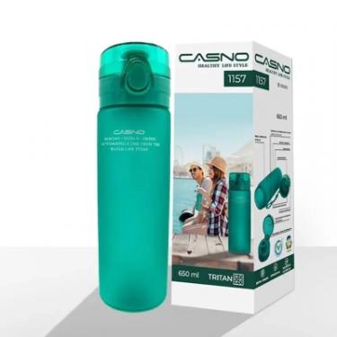Бутылка для воды Casno 650 мл KXN-1157 Tritan Зелена Фото 5