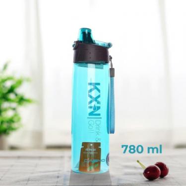 Бутылка для воды Casno 780 мл KXN-1180 Блакитна Фото 1