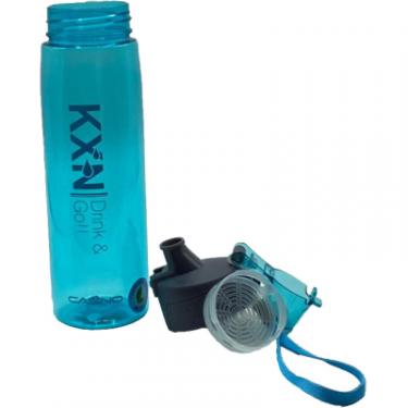 Бутылка для воды Casno 780 мл KXN-1180 Блакитна Фото 2