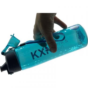 Бутылка для воды Casno 780 мл KXN-1180 Блакитна Фото 4