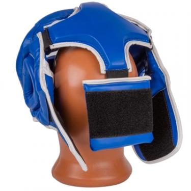 Боксерский шлем PowerPlay 3100 PU Синій M Фото 2