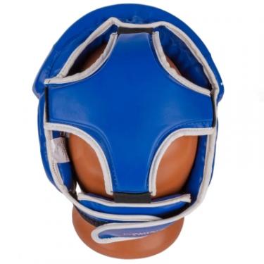 Боксерский шлем PowerPlay 3100 PU Синій M Фото 3