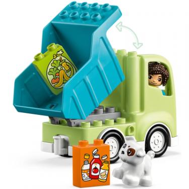 Конструктор LEGO DUPLO Сміттєпереробна вантажівка 15 деталей Фото 2