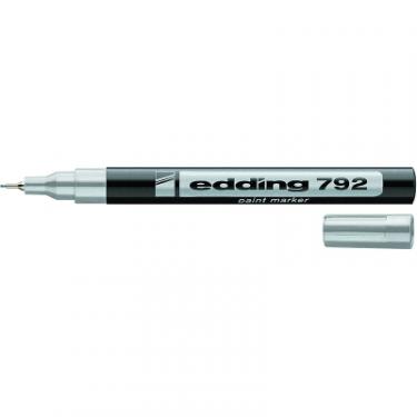 Маркер Edding для декоративних робіт Paint E-792 0.8 мм Срібний Фото