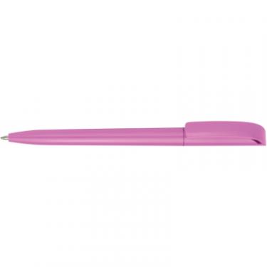 Ручка шариковая Economix promo GIRONA. Корпус рожевий, пише синім Фото
