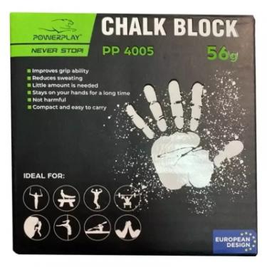 Магнезия PowerPlay Chalk Block 56 г Фото 3