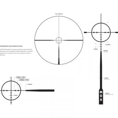 Оптический прицел Leupold VX-Freedom 1.5-4x20 (1 inch) MOA Ring Фото 5