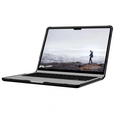 Чехол для ноутбука UAG 13" Apple MacBook AIR 2022 Lucent, Black/Black Фото 2