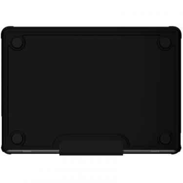 Чехол для ноутбука UAG 13" Apple MacBook AIR 2022 Lucent, Black/Black Фото 7