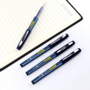 Ручка гелевая Baoke Office 1.0 мм, синя Фото 1