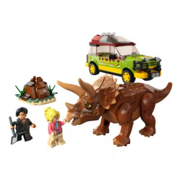Конструктор LEGO Jurassic World Дослідження трицератопсів 281 детал Фото 1