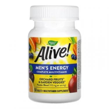 Витаминно-минеральный комплекс Nature's Way Мультивитаминный комплекс для мужчин, Alive Men's Фото 2
