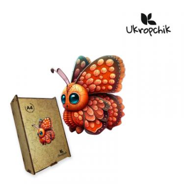 Пазл Ukropchik дерев'яний Зачарований Метелик size - M в коробці Фото