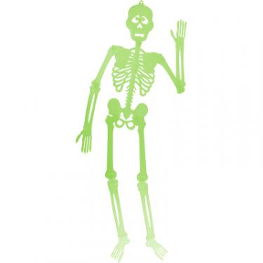Украшение декоративное YES! Fun Хелловін "Скелет" 90 см, світиться у темряві Фото