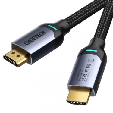 Кабель мультимедийный Choetech HDMI to HDMI 2.0m V2.1, 8K60Hz Фото 1