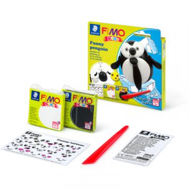 Набор для творчества Fimo Kids Пінгвінчик 2 кольори х 42 г Фото 1