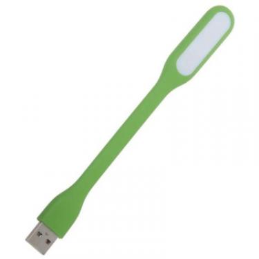 Лампа USB Optima LED, гнучка, 2 шт, зелений Фото