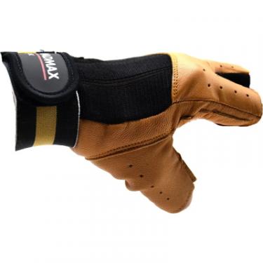 Перчатки для фитнеса MadMax MFG-248 Clasic Brown M Фото 1