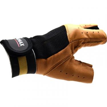 Перчатки для фитнеса MadMax MFG-248 Clasic Brown M Фото 3