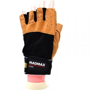 Перчатки для фитнеса MadMax MFG-248 Clasic Brown M Фото 4